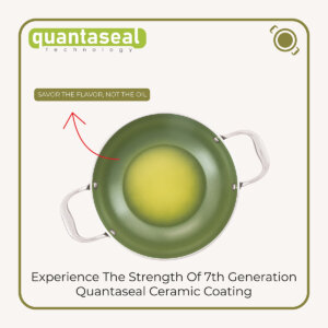 Shop Mycera Ceramic Deep Kadhai