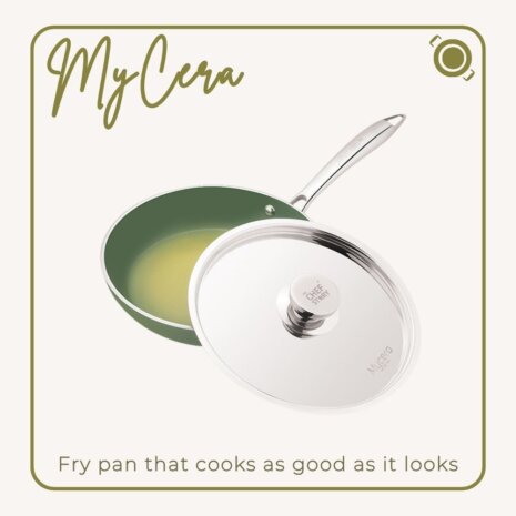 Mycera Series Ceramic Fry Pan