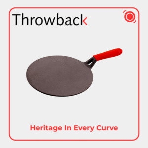 Cast Iron Concave Tawa 26cm