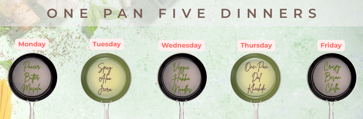 One Pan 5 dinner blog
