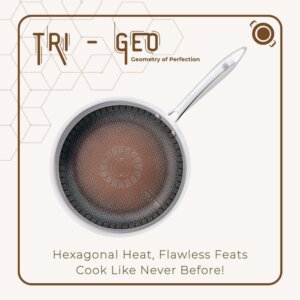 Stainless Steel Honeycomb Fry Pan