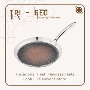 STAINLESS STEEL HONEYCOMB FLAT TAWA